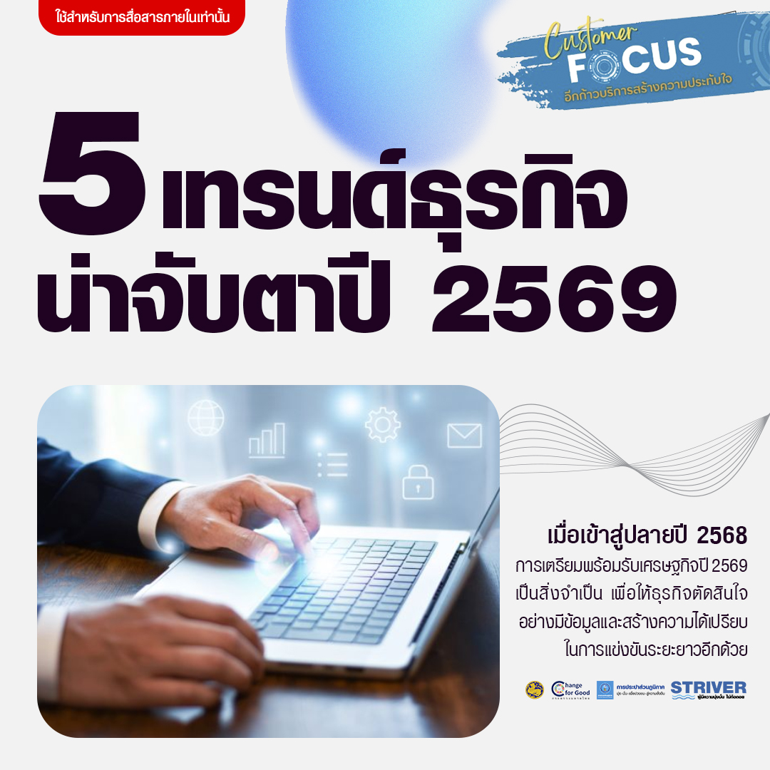 🚀 5 เทรนด์ธุรกิจปี 2569 กปภ. ยุคใหม่ ก้าวไวทันโลก! 💧